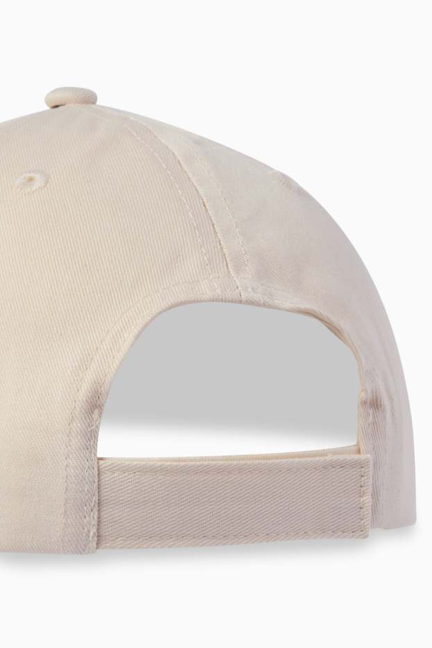 Kinder Mädchen - Bluey - Baseballcap - Glanz-Effekt - cremefarben