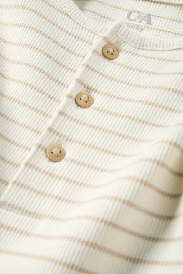 Unisexe - T-shirt bébé - blanc crème