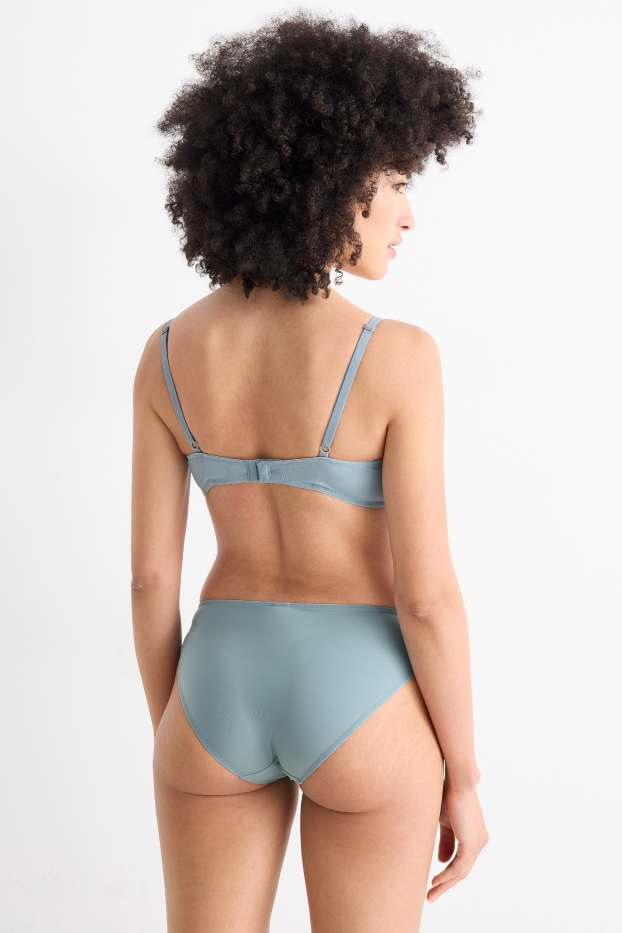 Femmes - Soutien-gorge avec armatures - BALCONETTE - ampliforme - turquoise foncé