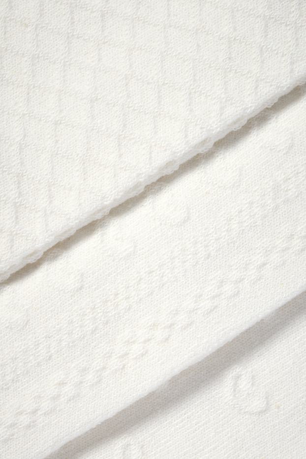 Baby Mädchen - Multipack 3er - Baby-Strumpfhose - strukturiert - weiss