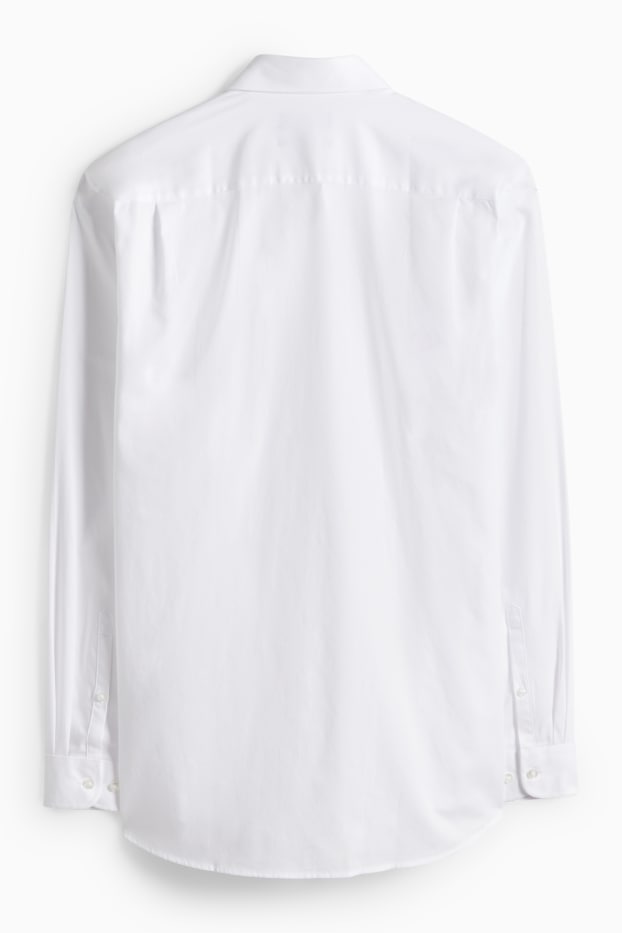 Pánské - Business košile - bílá