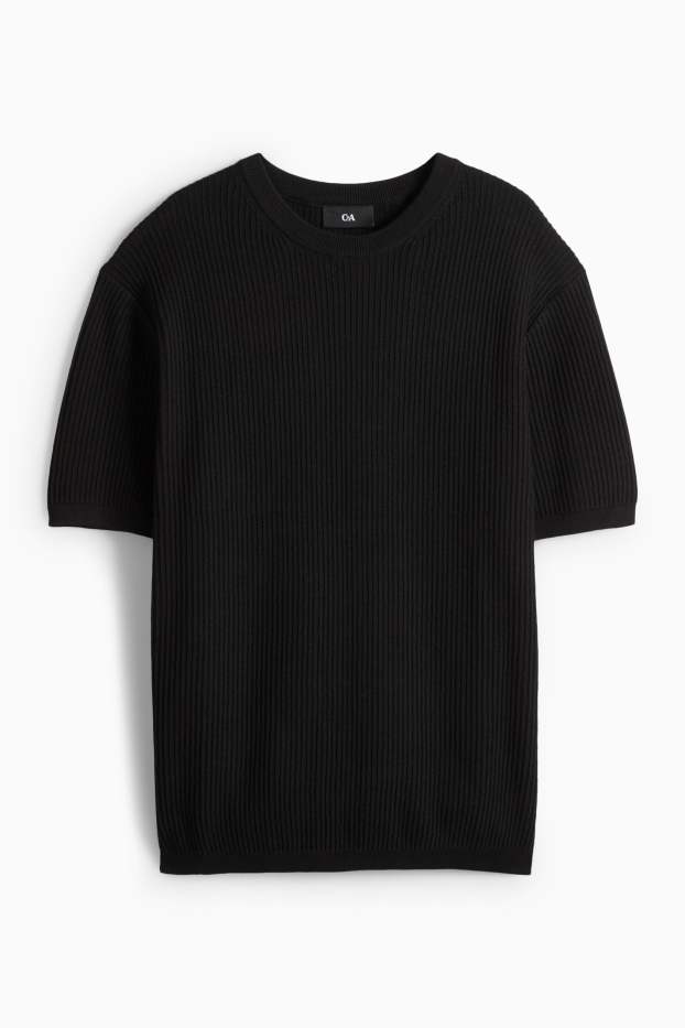 Pánské - Svetr - černá