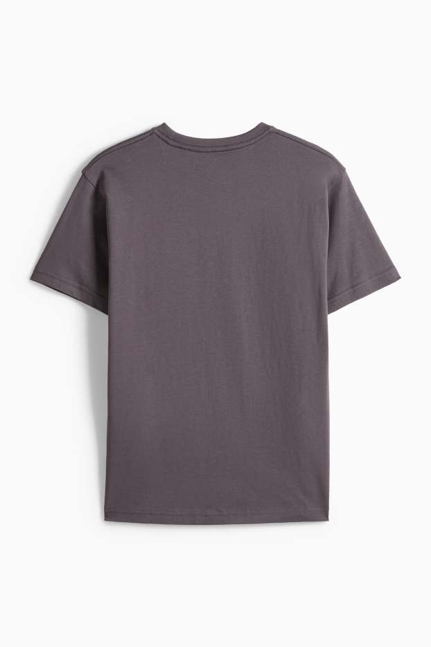 Kinder Jungen - Garfield - Kurzarmshirt - dunkelgrau