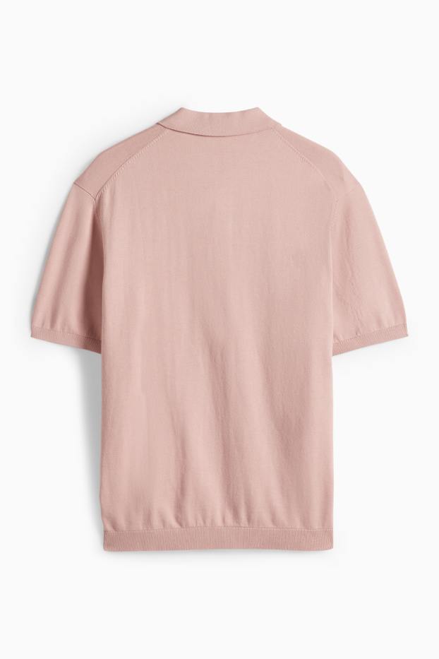 Pánské - Svetr - růžová