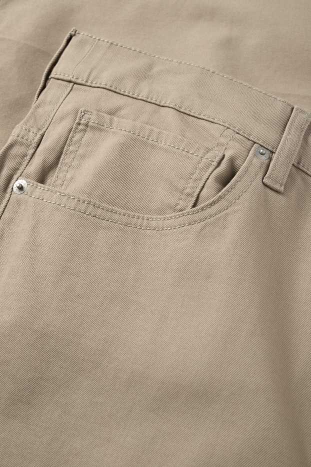 Uomo - Pantaloni - regular fit - tortora