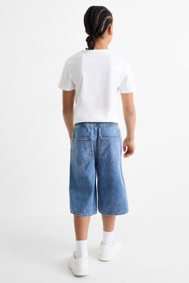 Copii - Băieți - Multipack 2 perechi - bermude de blugi - denim-albastru deschis