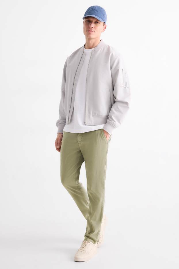Herren - Chino - Slim Fit - grün