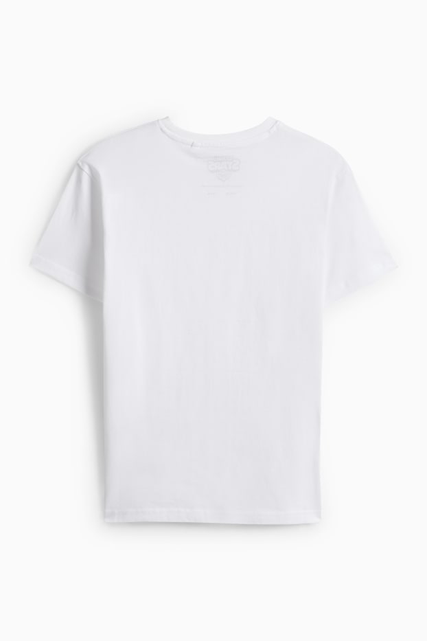 Kinder Jungen - Brawl Stars - Kurzarmshirt - weiss