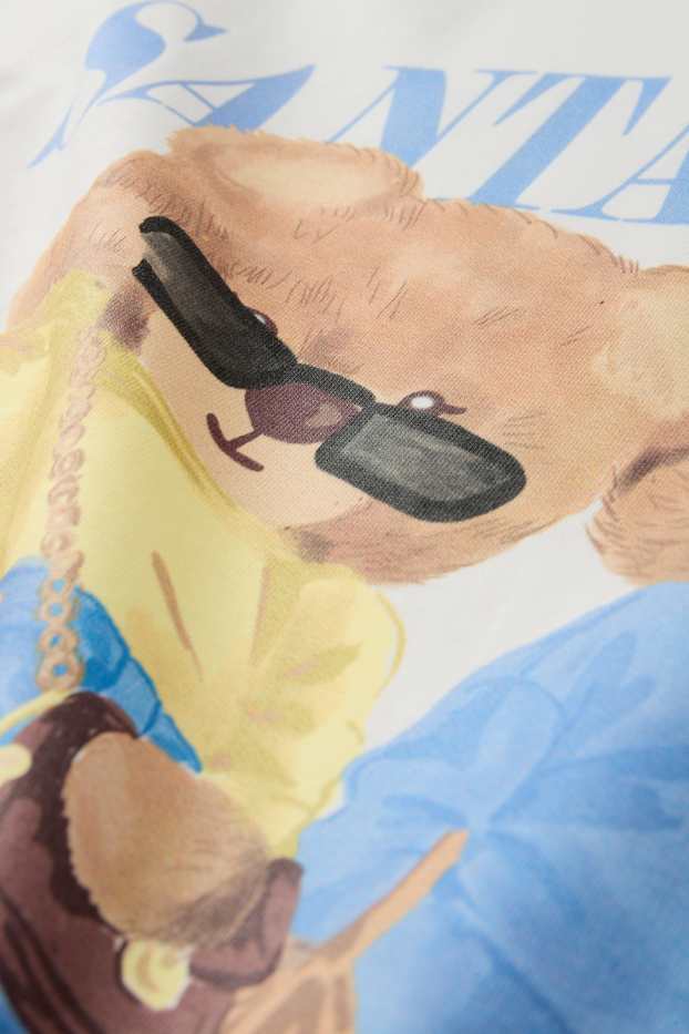 Děti - dívky - Medvídci - tričko s krátkým rukávem - bílá