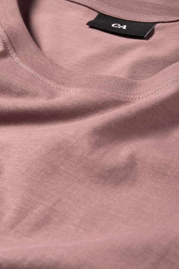 Bărbați - Tricou - regular fit - violet deschis