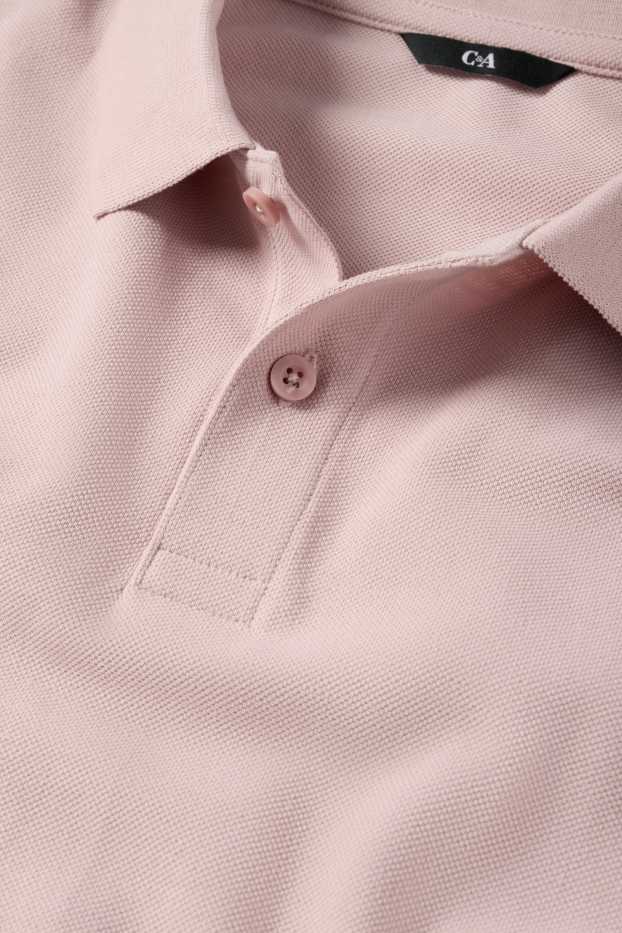 Hommes - Polo - regular fit - rose