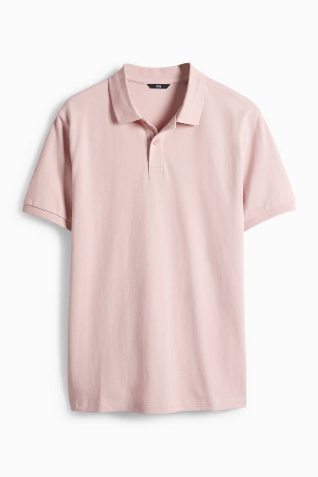 Hommes - Polo - regular fit - rose