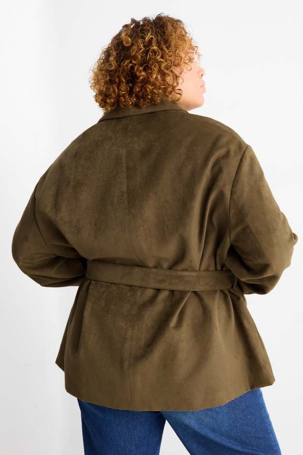 Femmes - Veste - synthétique - vert