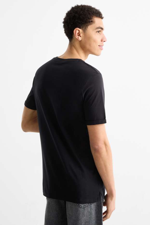 Uomo - T-shirt - regular fit - nero