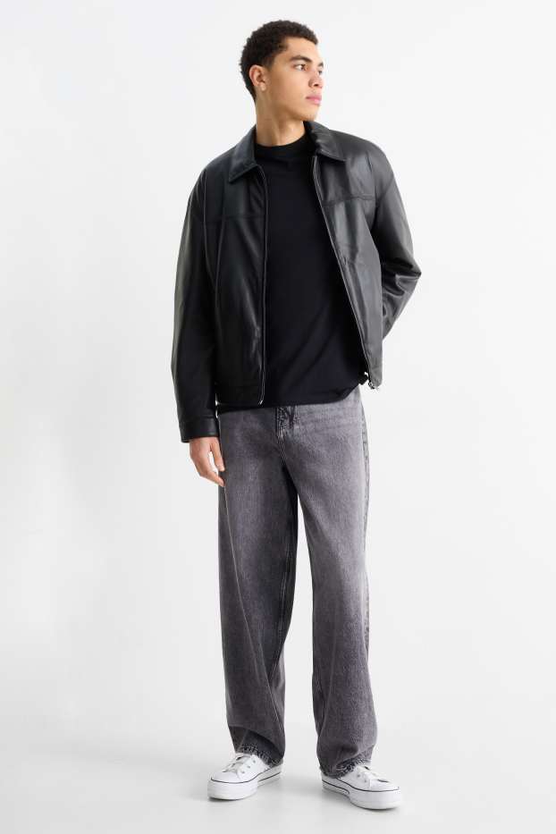 Home - Baggy Jeans - texà gris