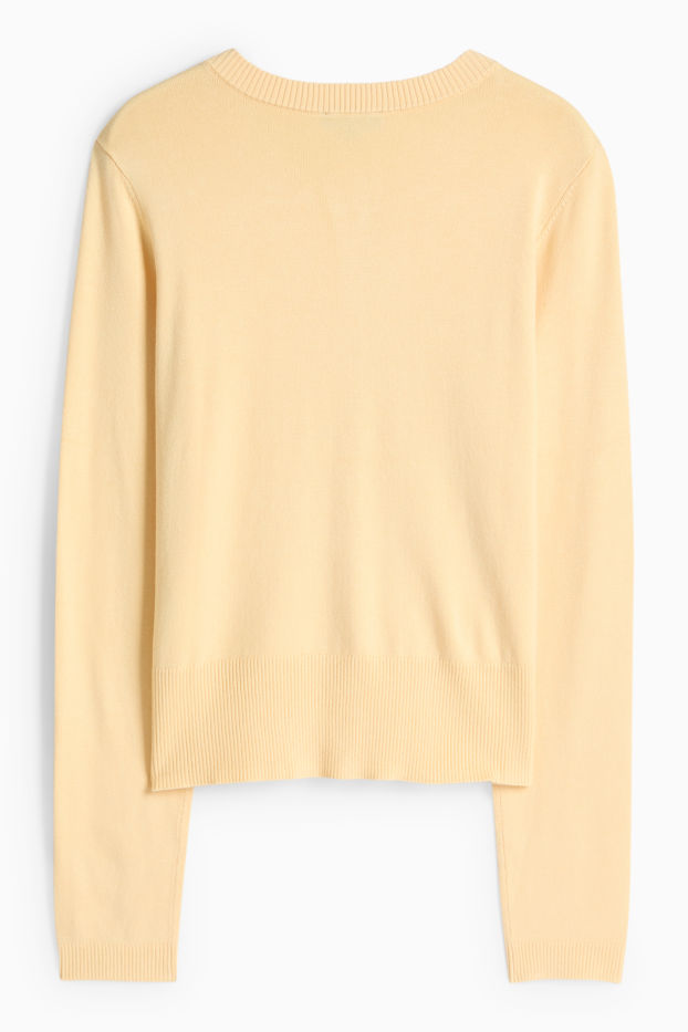 Women - Cardigan - yellow