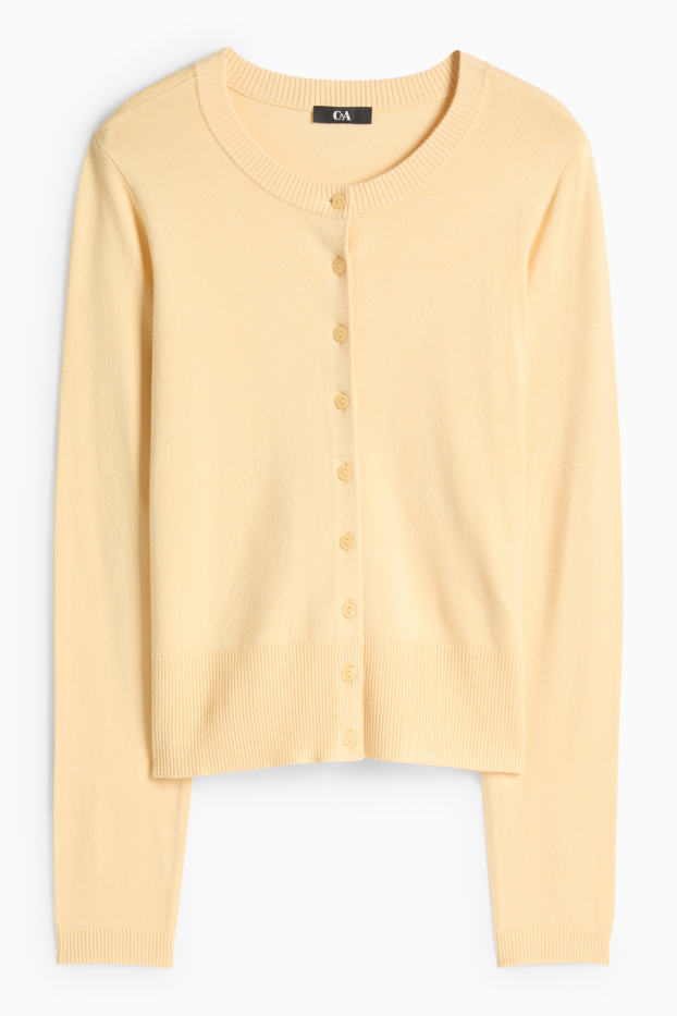 Women - Cardigan - yellow