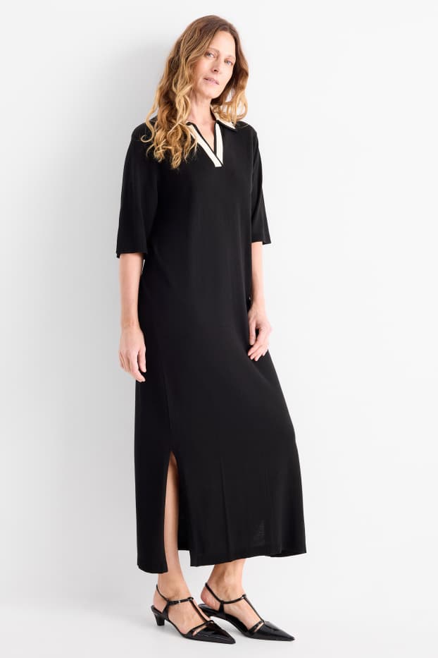 Dames - Jurk - zwart