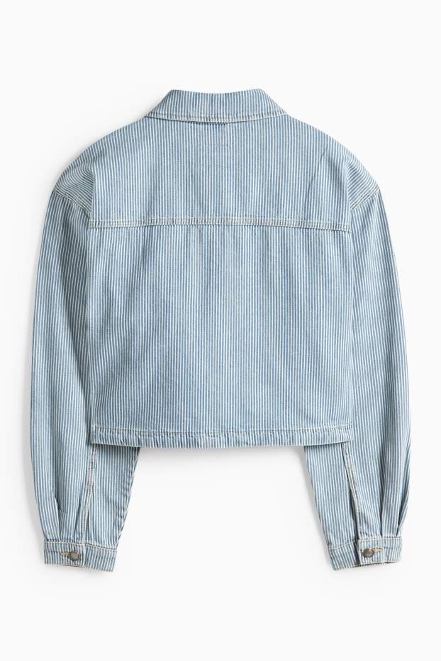 Dámské - Halenka - bílá/modrá