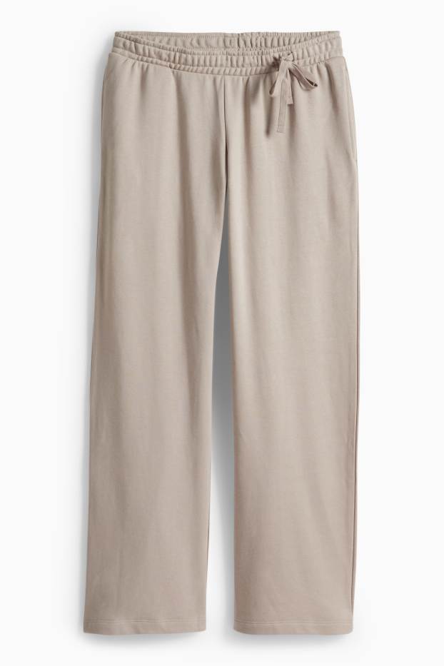 Donna - Pantaloni sportivi premaman - beige chiaro