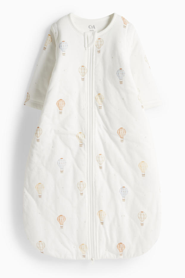 Unisex - Heißluftballon - Baby-Schlafsack - 6-18 Monate - weiss