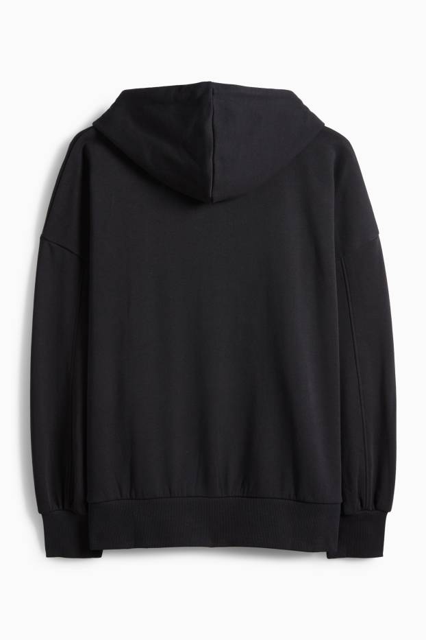 Femei - Bluză de molton - negru