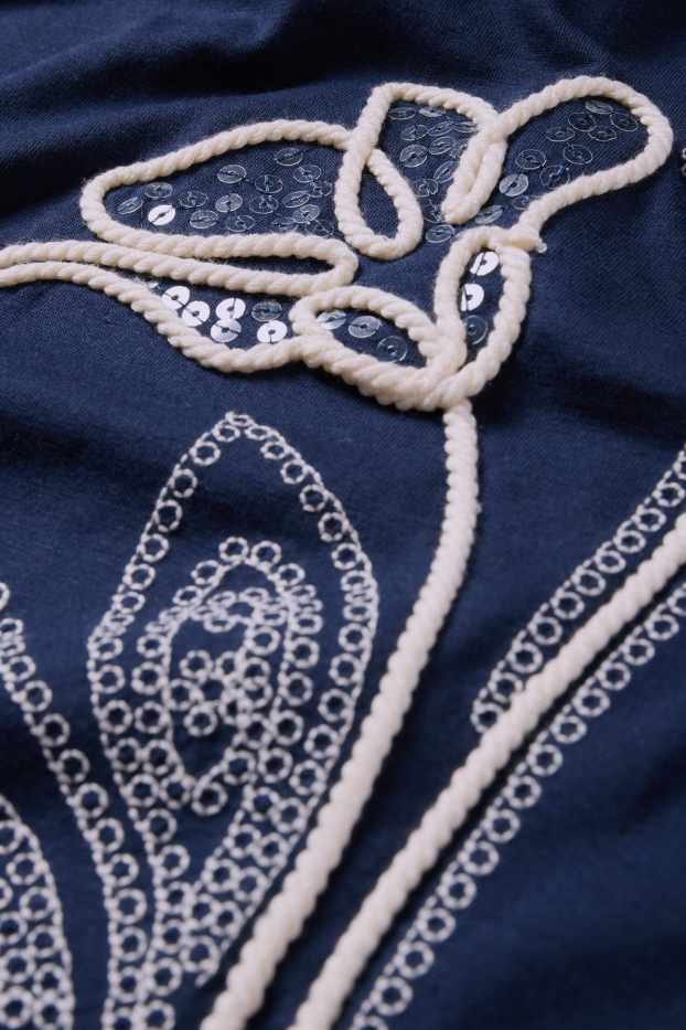 Dona - Samarreta - blau fosc