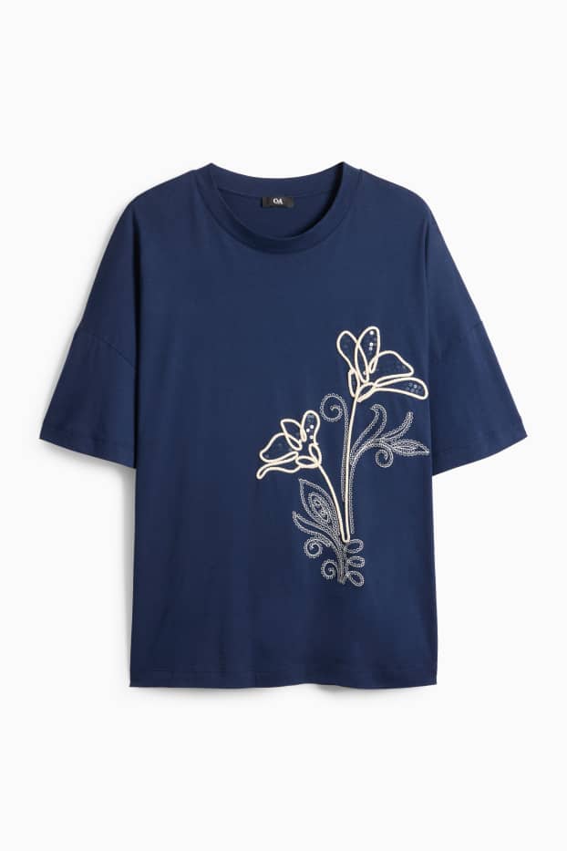 Dona - Samarreta - blau fosc