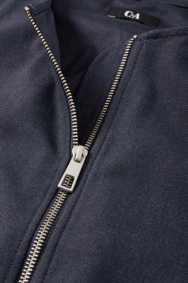 Damen - Blazer - Relaxed Fit - Jeans-Look - jeansblau