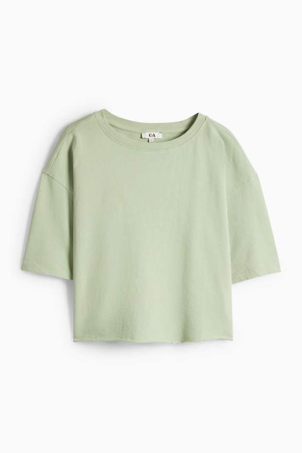 Femei - Tricou - verde deschis