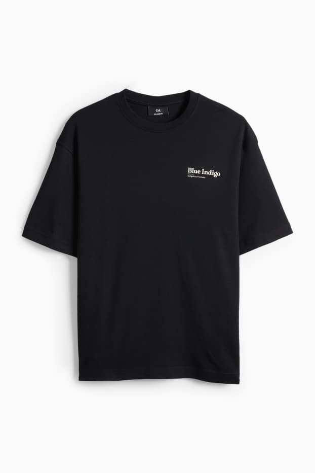 Pánské - Tričko - černá