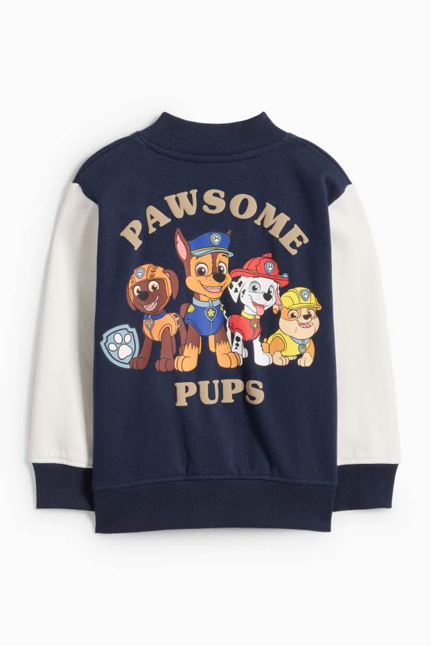 Kinderen: jongens - Sweatjack - donkerblauw