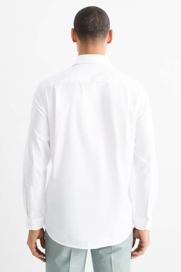 Men - Business shirt - white