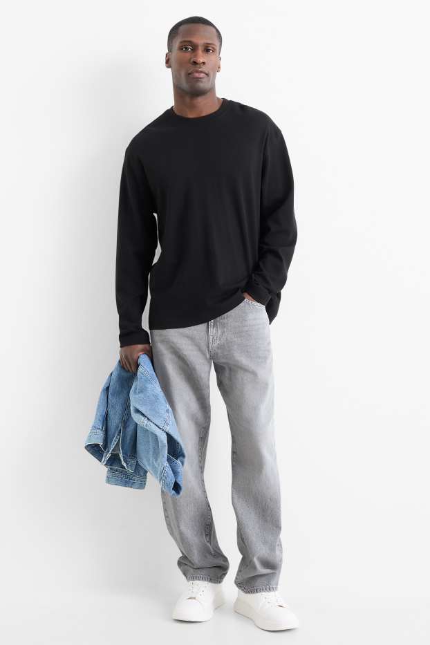 Herren - Relaxed Jeans - helljeansgrau