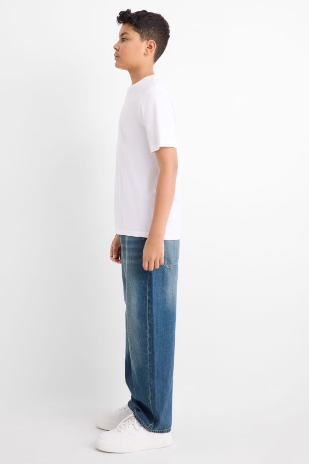 Bambini - Baggy jeans - jeans grigio-blu