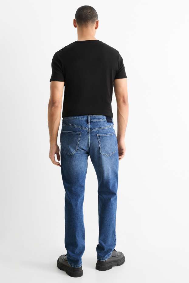 Men - Straight jeans - blue denim