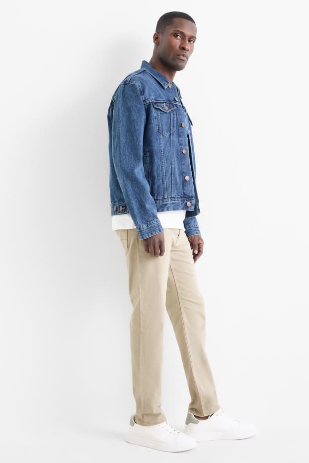 Home - Pantalons - slim fit - LYCRA® - beix clar