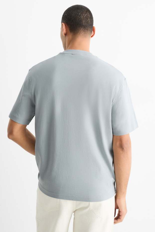 Bărbați - Tricou - relaxed fit - albastru deschis