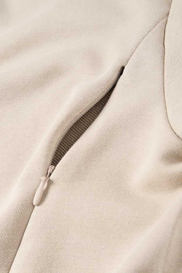 Dames - Voedings-T-shirt - beige