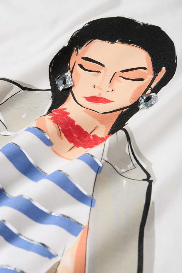 Femei - Tricou - alb