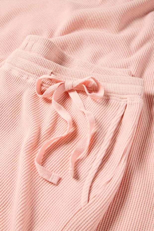 Femmes - Pyjashort d’allaitement - corail