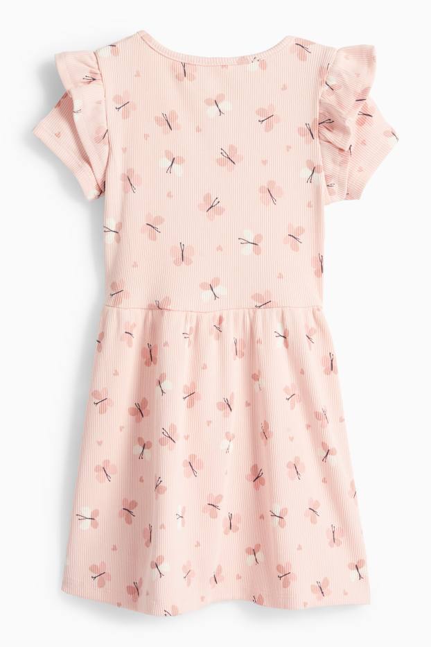 Kinderen: meisjes - Jurk - roze