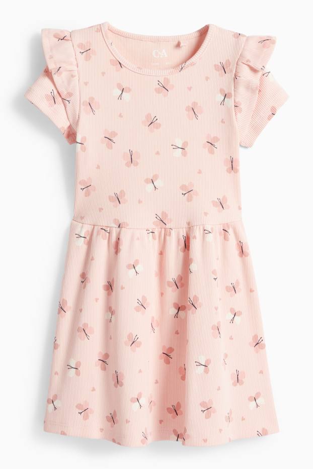 Kinderen: meisjes - Jurk - roze