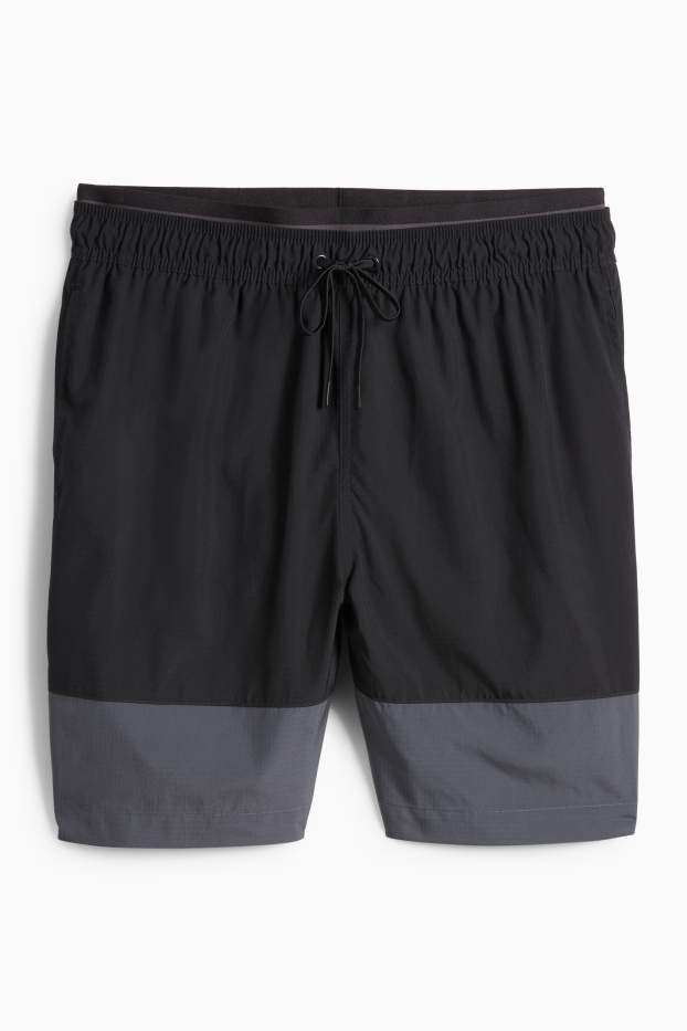 Herren - Badeshorts - schwarz