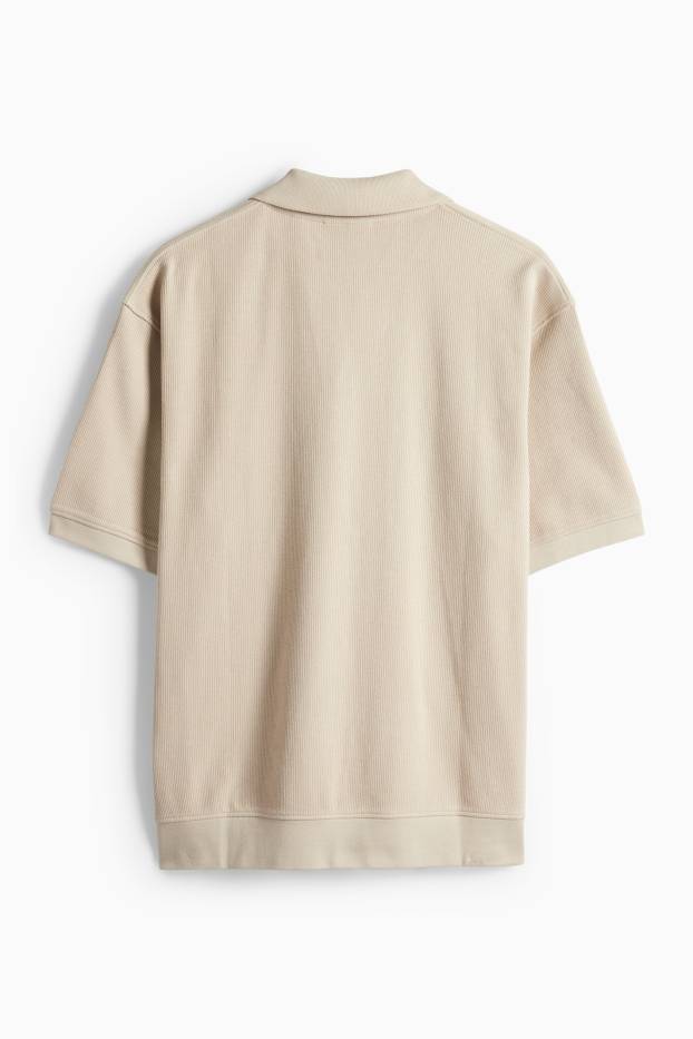 Hommes - Polo - beige