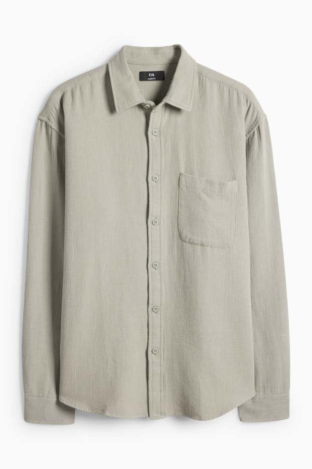 Men - Shirt - light green