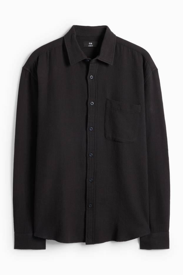 Men - Shirt - black
