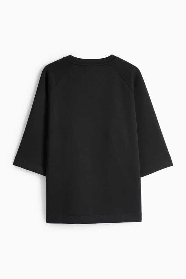 Women - Oversized sweatshirt - black