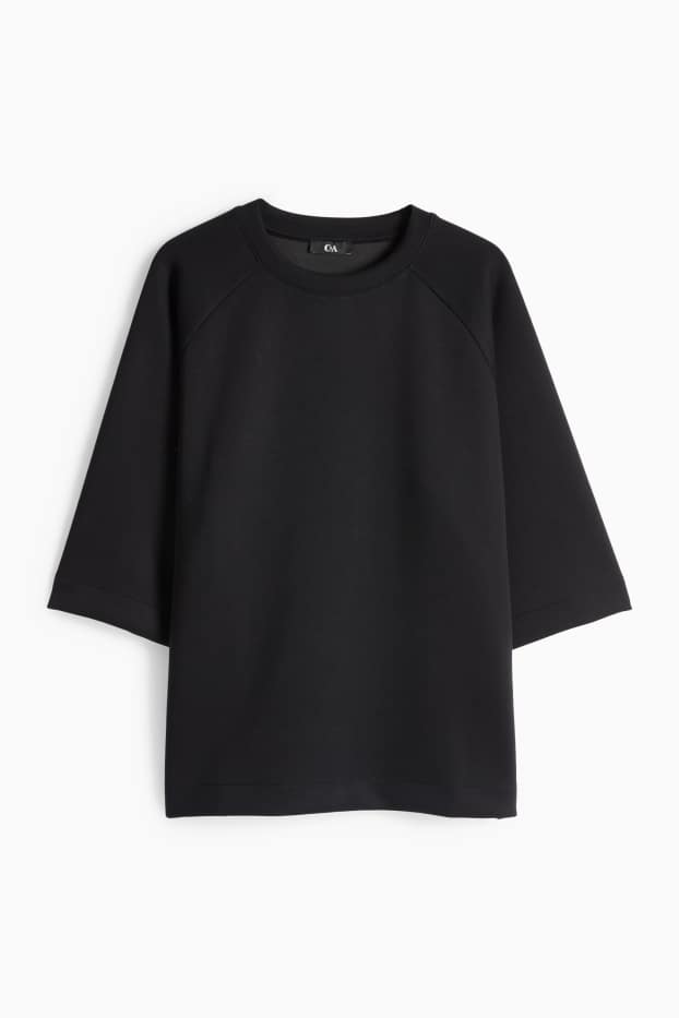Women - Oversized sweatshirt - black