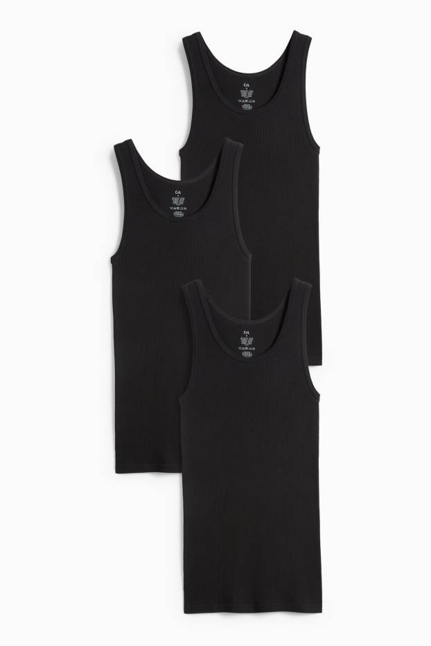 Pánské - Nátělník - černá